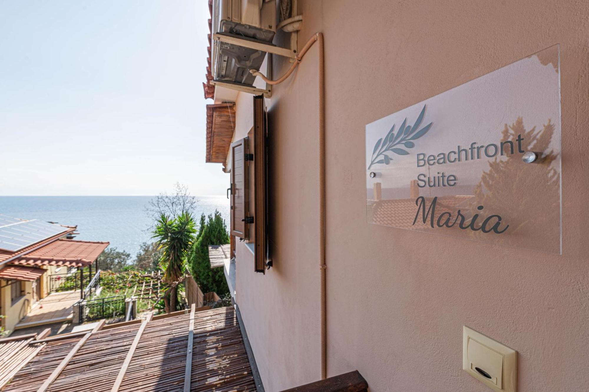 Paralio Astros Beachfront Suites 卡西罗彼卡多 外观 照片